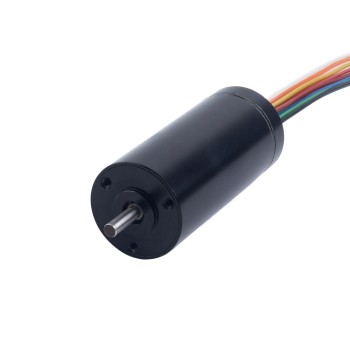 18V 54500RPM 16mNm 91.31W 5.4A Round Ф19x53mm Brushless Coreless Motor