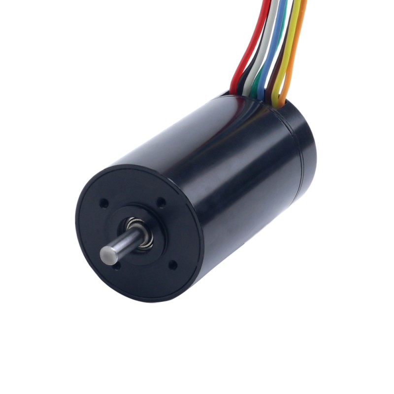 24V 4820RPM 45mNm 22.71W 1.61A Round Ф30x56mm Brushless Coreless Motor