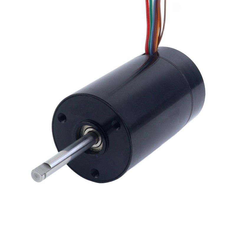 28V 3500RPM 304mNm 111W 6.06A Round Ф50x70mm Brushless Coreless Motor