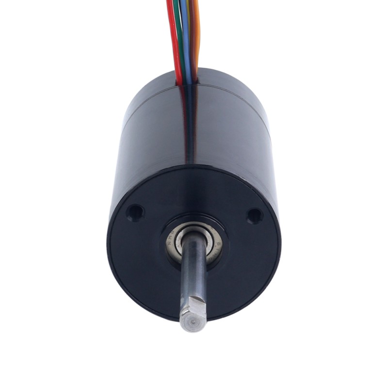 28V 3500RPM 304mNm 111W 6.06A Round Ф50x70mm Brushless Coreless Motor