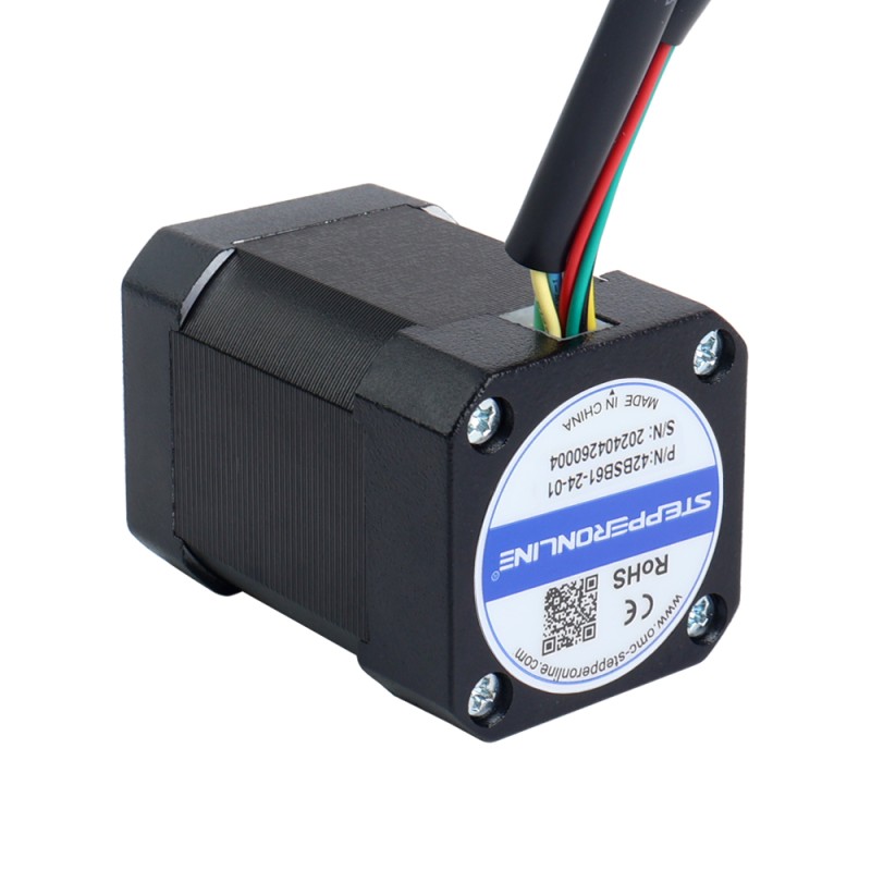 24V 3000RPM 0.125Nm 39W 2.30A 42x42x61mm Brushless DC Motor