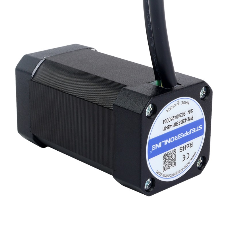 48V 3000RPM 0.19Nm 60W 1.80A 42x42x81mm Brushless DC Motor