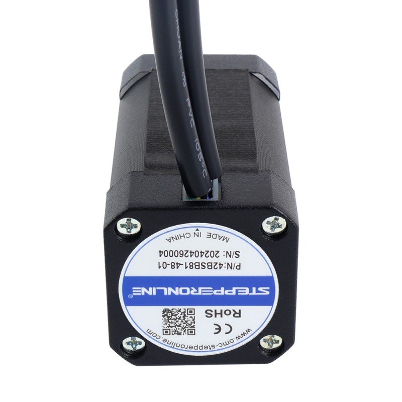 48V 3000RPM 0.19Nm 60W 1.80A 42x42x81mm Brushless DC Motor