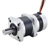 24V 84W 350RPM Geared Brushless DC Motor 1.89Nm(267.65oz.in) 10:1 High Precision Gearbox