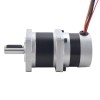 24V 84W 350RPM Geared Brushless DC Motor 1.89Nm(267.65oz.in) 10:1 High Precision Gearbox