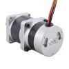 24V 84W 350RPM Geared Brushless DC Motor 1.89Nm(267.65oz.in) 10:1 High Precision Gearbox