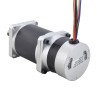24V 84W 35RPM Geared Brushless DC Motor 14.95Nm(2117.09oz.in) 100:1 High Precision Gearbox