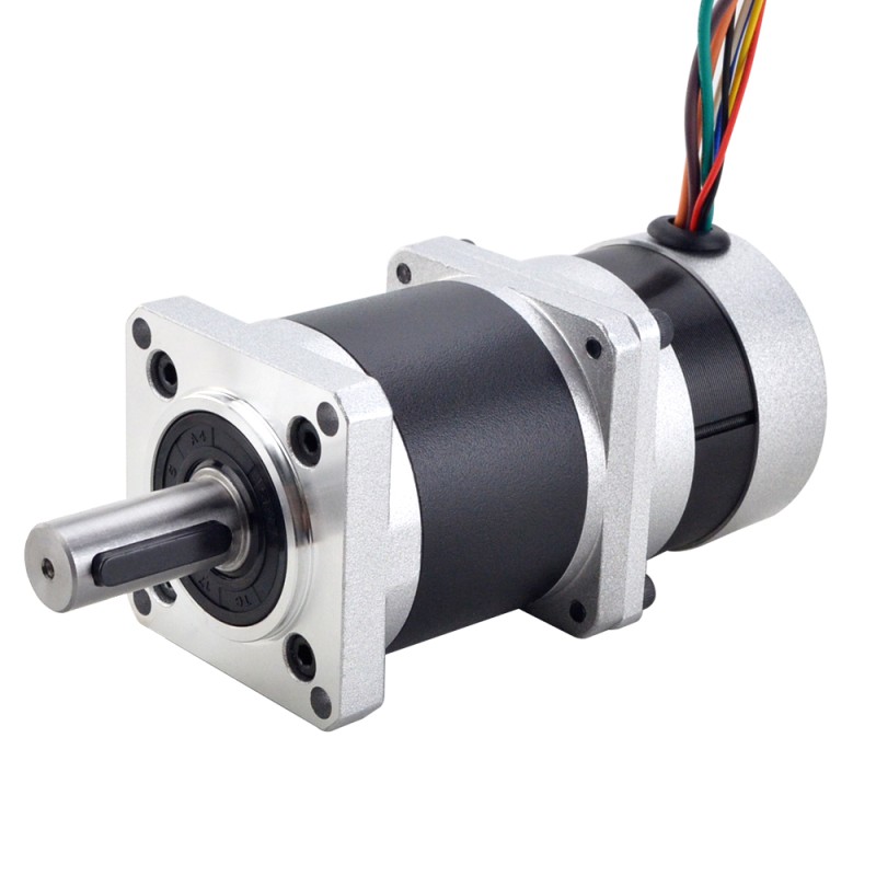 24V 84W 70RPM Geared Brushless DC Motor 8.63Nm(1221.4oz.in) 50:1 High Precision Gearbox