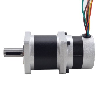 24V 84W 70RPM Geared Brushless DC Motor 8.63Nm(1221.4oz.in) 50:1 High Precision Gearbox