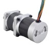 24V 172W 350RPM Geared Brushless DC Motor 4.00Nm(566.45oz.in) 10:1 High Precision Gearbox