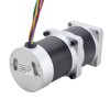 24V 172W 350RPM Geared Brushless DC Motor 4.00Nm(566.45oz.in) 10:1 High Precision Gearbox