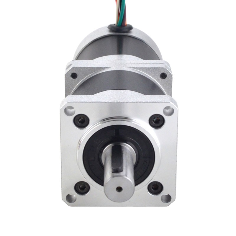 24V 172W 350RPM Geared Brushless DC Motor 4.00Nm(566.45oz.in) 10:1 High Precision Gearbox