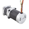 24V 220W 350RPM Geared Brushless DC Motor 5.10Nm(722.22oz.in) 10:1 High Precision Gearbox