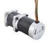 24V 220W 70RPM Geared Brushless DC Motor 20.00Nm(2832.23oz.in) 50:1 High Precision Gearbox
