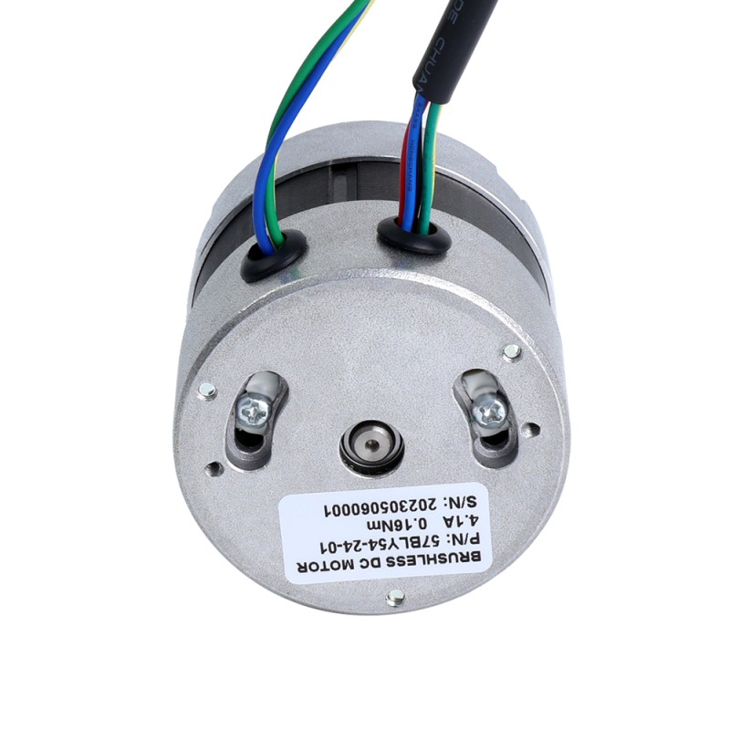 24V 4000RPM 0.16Nm 67W 4.1A Ф57x53.5mm Brushless DC Motor