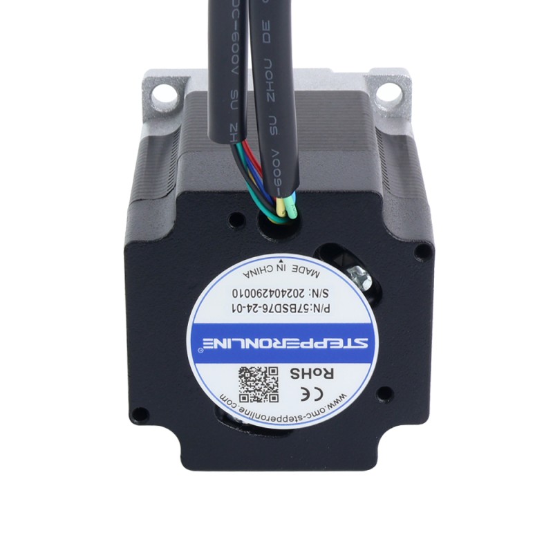 24V 3000RPM 0.3Nm 94W 5.40A 57x57x76mm Brushless DC Motor