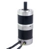 24V 101W Round Geared Brushless DC Motor 6.90Nm(977.12oz.in) 27:1 Round Planetary Gearbox