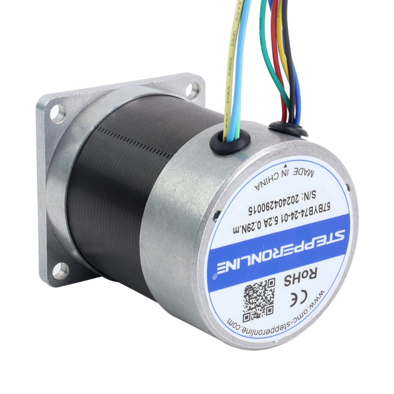 24V 3000RPM 0.29Nm 91W 5.20A 57x57x73.5mm Brushless DC Motor