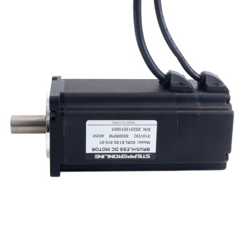 310V 3000RPM 1.27Nm 400W 1.8A Square 60x60x131mm Brushless DC Motor