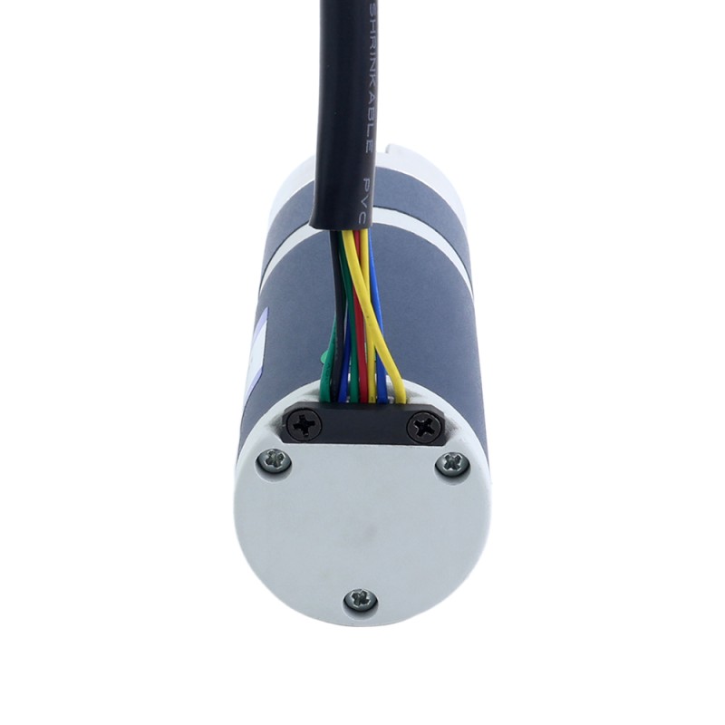 24V 30W 120RPM Geared Brushless DC Motor 1.90Nm(269.06oz.in) 25:1 Planetary Gearbox