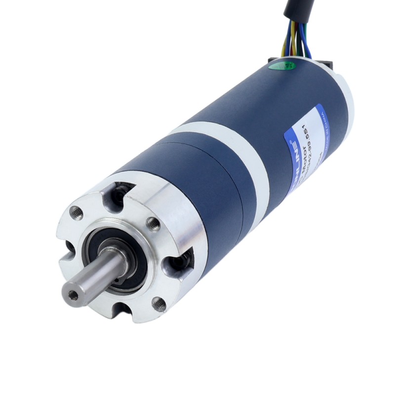 24V 30W 30RPM Geared Brushless DC Motor 6.90Nm(977.12oz.in) 99.5:1 Planetary Gearbox