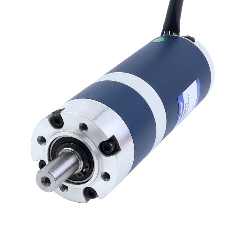 24V 60W 120RPM Geared Brushless DC Motor 3.80Nm(538.12oz.in) 25:1 Planetary Gearbox