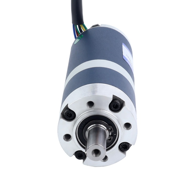 24V 60W 120RPM Geared Brushless DC Motor 3.80Nm(538.12oz.in) 25:1 Planetary Gearbox