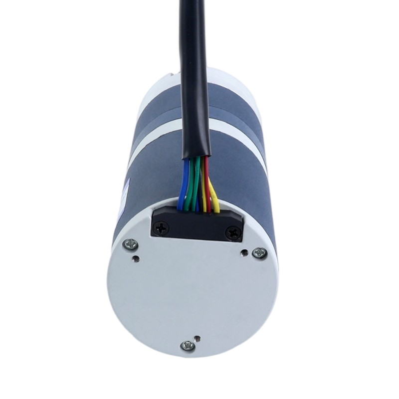 24V 90W 20.7RPM Geared Brushless DC Motor 30.00Nm(4248.35oz.in) 144.5:1 Planetary Gearbox