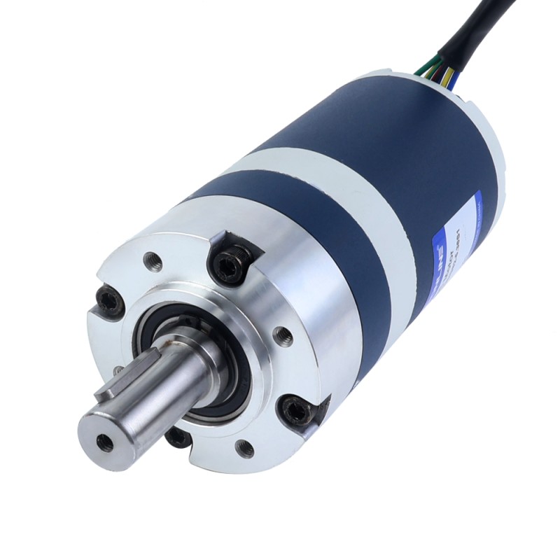 24V 200W 560RPM Geared Brushless DC Motor 3.10Nm(439.00oz.in) 5.36:1 Planetary Gearbox