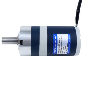 24V 200W 560RPM Geared Brushless DC Motor 3.10Nm(439.00oz.in) 5.36:1 Planetary Gearbox
