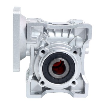 10:1 Worm Gearbox NMRVS50 Worm Gear Speed Reducer 19mm Input Shaft Diameter