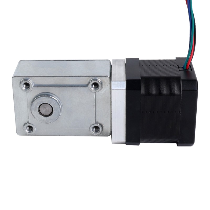 Nema 17 Stepper Motor L=39mm 1.68A Gear Ratio 40:1 Square Worm Geabox