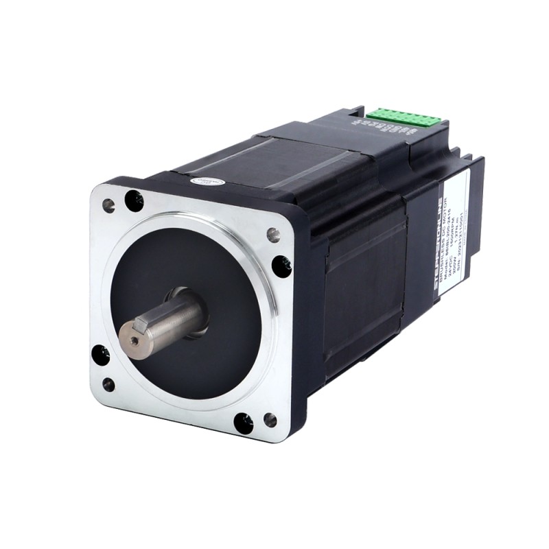 Nema 34 86x86x168mm Integrated Brushless DC Motor 200W 24V 1500RPM 1.27Nm  8.33A w/ Driver