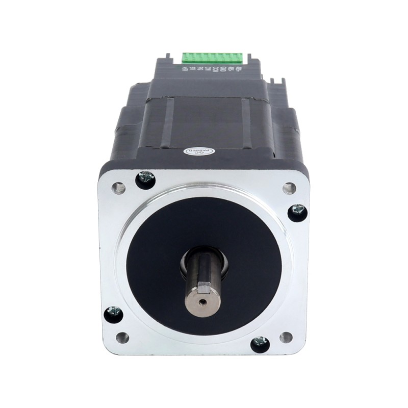 Nema 34 86x86x168mm Integrated Brushless DC Motor 400W 48V 3000RPM 1.27Nm 8.33A w/ Driver